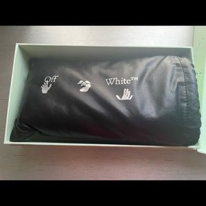 Off White Sun Glasses for sale, only worn twice, fairly new in great condition.